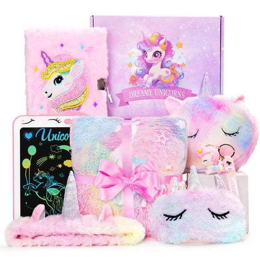 Jenria Unicorn Gifts Toys for Girls - Birthday Gifts for Girls Age 3 4 5 6 7 8 Years Old Girl Birthday Gift Ideas, Girl Toys, Kids Toys, for Toddler, Daughter, Niece, Granddaughter